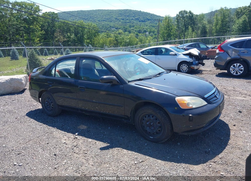 2002 HONDA CIVIC EX VIN: 2HGES26772H600319