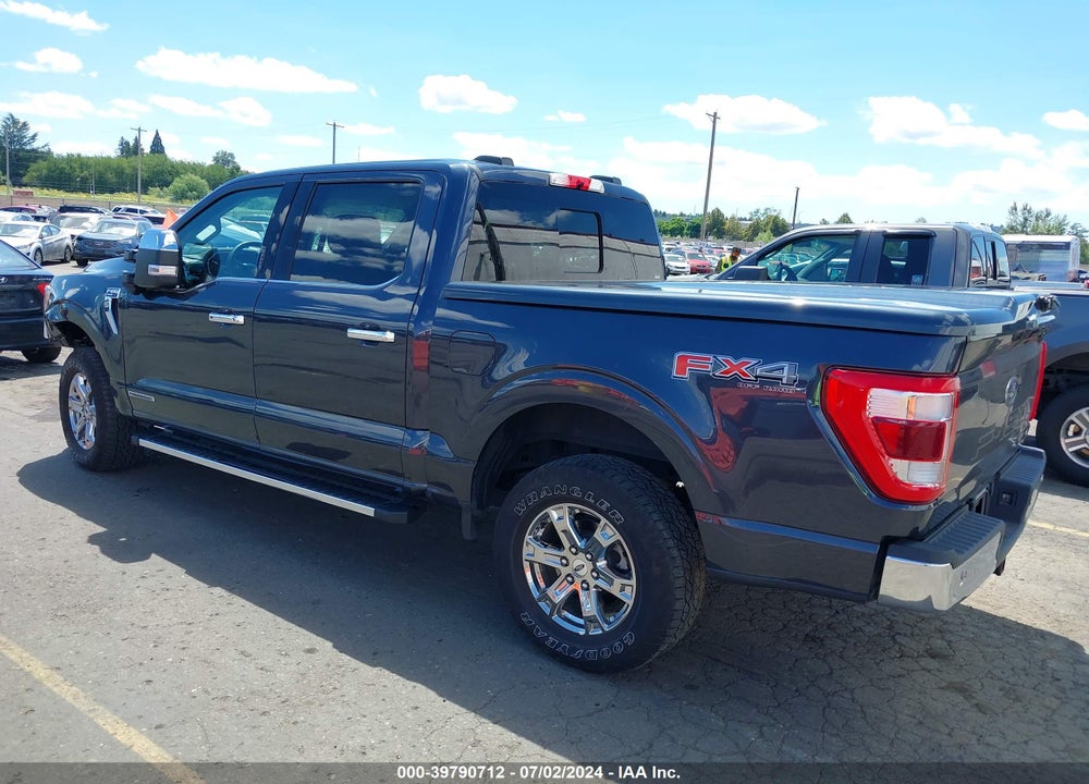 2021 FORD F-150 LARIAT VIN: 1FTFW1EDXMFB54888