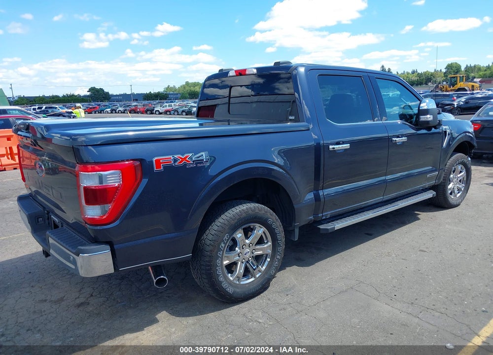 2021 FORD F-150 LARIAT VIN: 1FTFW1EDXMFB54888