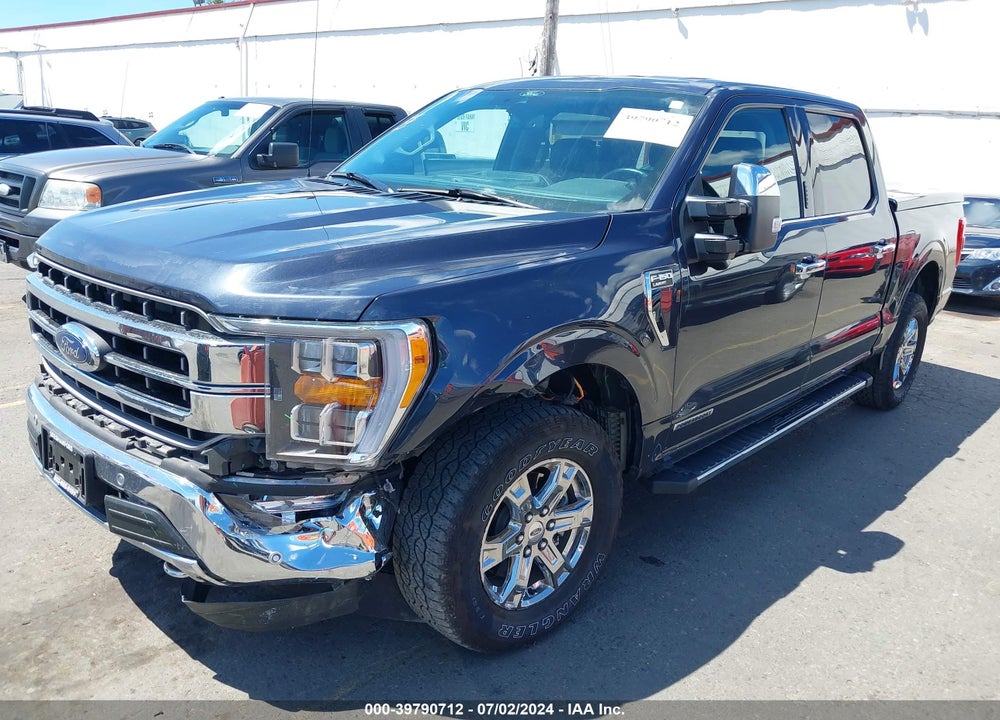 2021 FORD F-150 LARIAT VIN: 1FTFW1EDXMFB54888