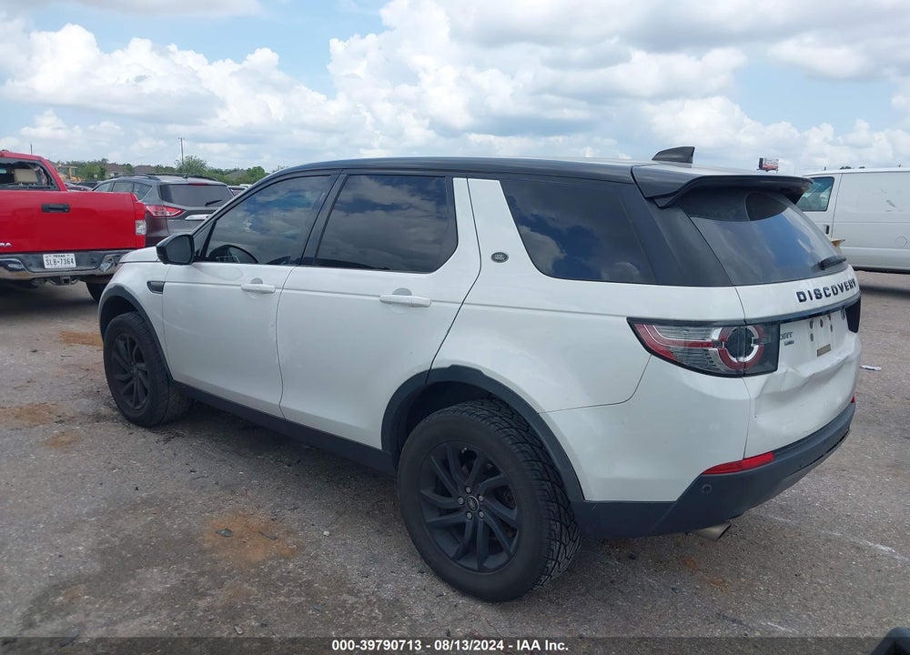 2017 LAND ROVER DISCOVERY SPORT HSE VIN: SALCR2BG2HH708524