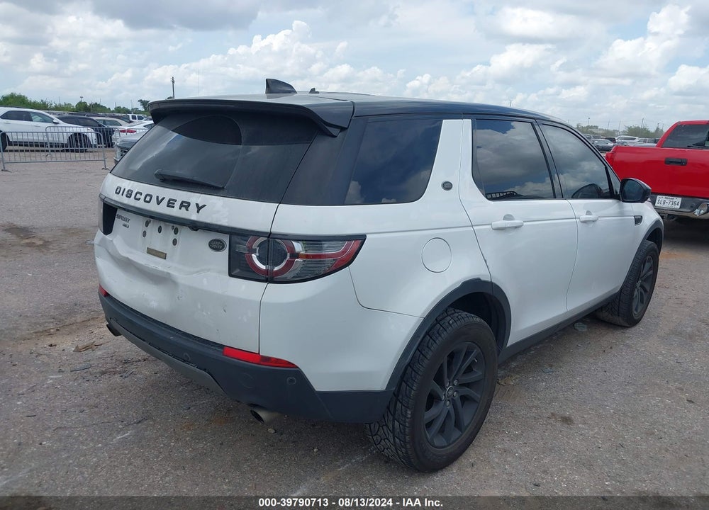 2017 LAND ROVER DISCOVERY SPORT HSE VIN: SALCR2BG2HH708524