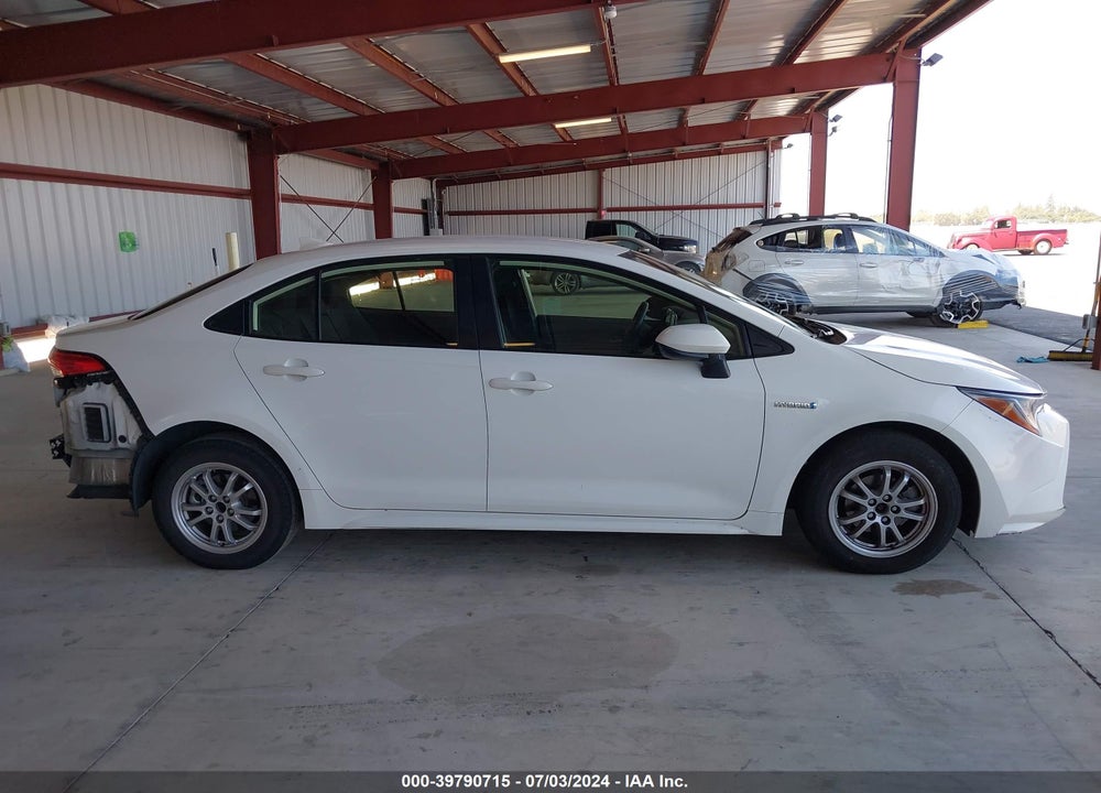 2021 TOYOTA COROLLA HYBRID LE VIN: JTDEAMDE3MJ004575