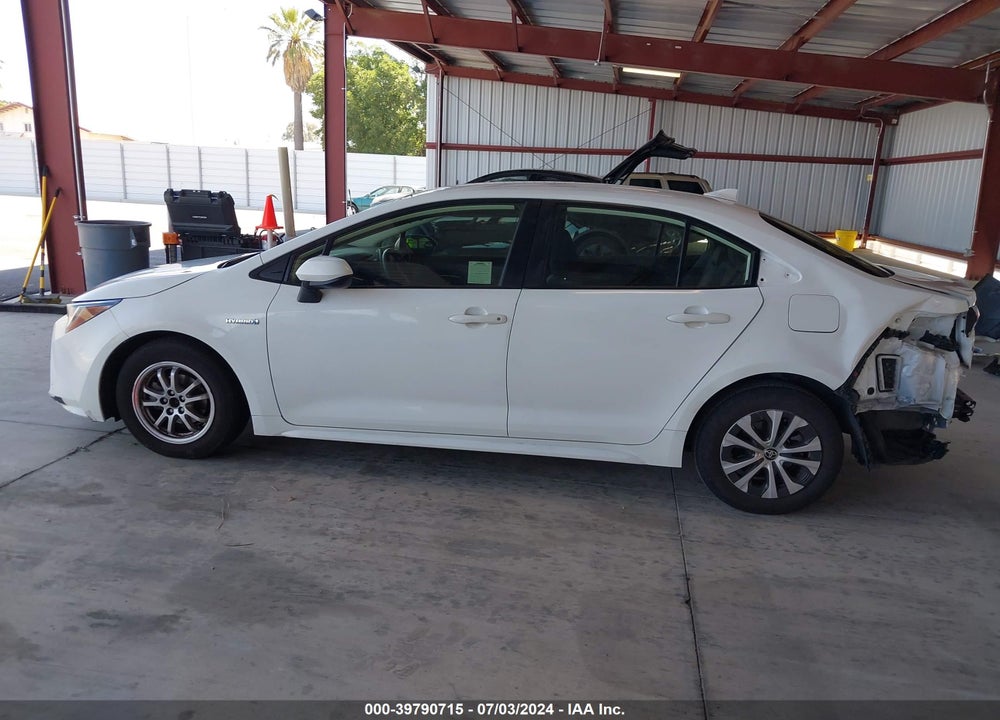 2021 TOYOTA COROLLA HYBRID LE VIN: JTDEAMDE3MJ004575