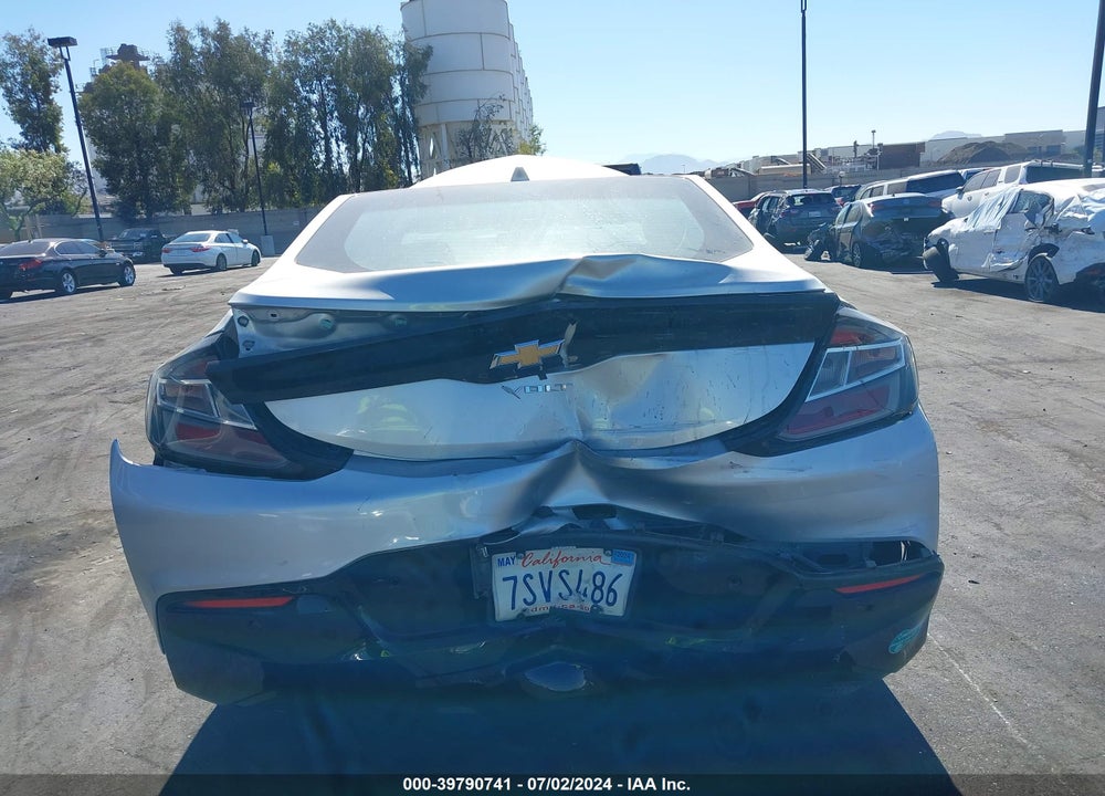 2016 CHEVROLET VOLT PREMIER VIN: 1G1RD6S58GU131602