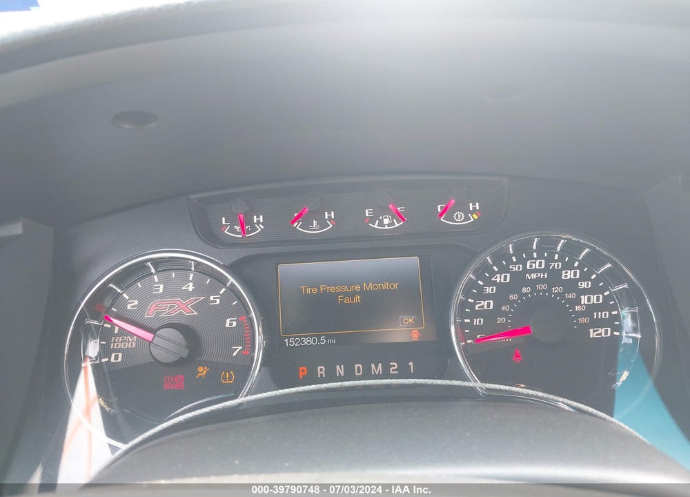 2013 FORD F-150 FX2 VIN: 1FTFW1CF5DKE55547