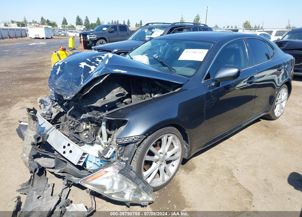 2007 LEXUS IS 250 VIN: JTHBK262775026856