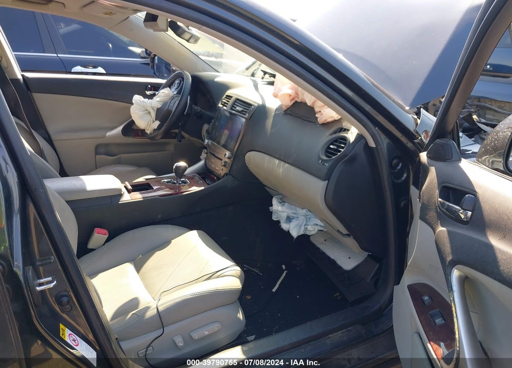 2007 LEXUS IS 250 VIN: JTHBK262775026856