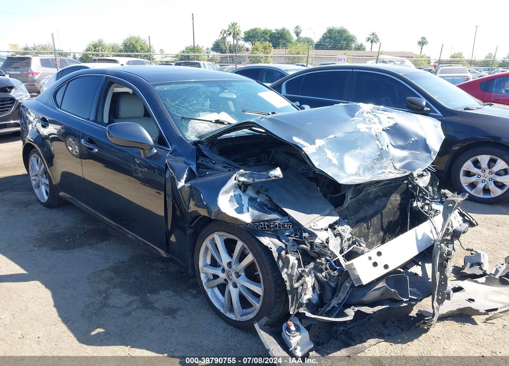 2007 LEXUS IS 250 VIN: JTHBK262775026856