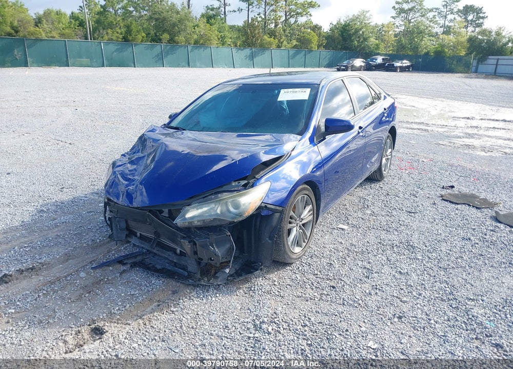 2016 TOYOTA CAMRY SE VIN: 4T1BF1FK1GU510863