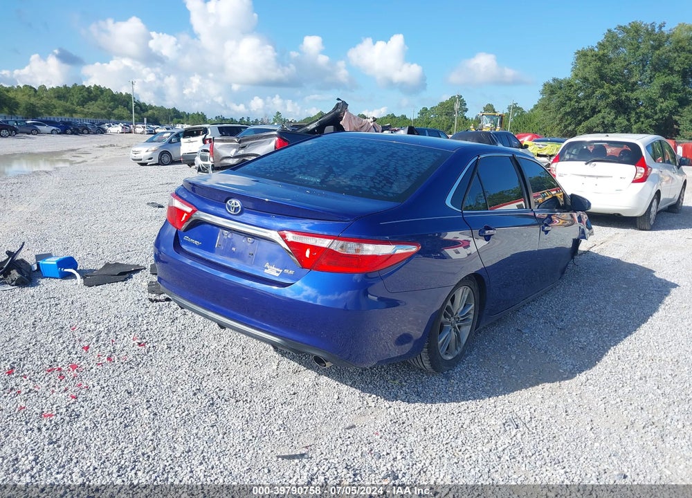 2016 TOYOTA CAMRY SE VIN: 4T1BF1FK1GU510863