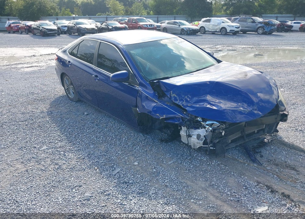 2016 TOYOTA CAMRY SE VIN: 4T1BF1FK1GU510863
