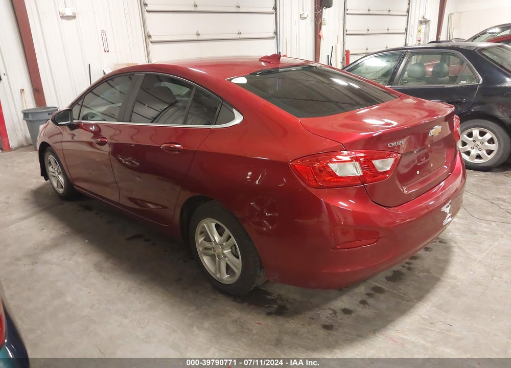 2017 CHEVROLET CRUZE LT AUTO VIN: 1G1BE5SM0H7198257