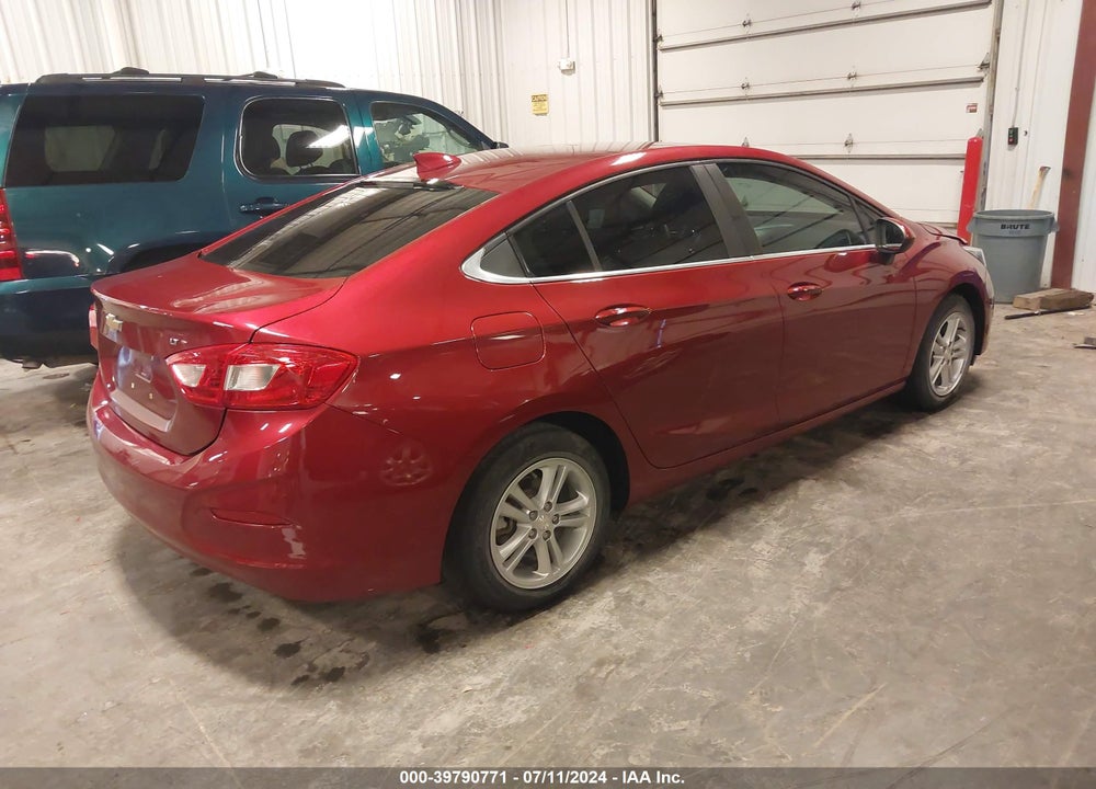 2017 CHEVROLET CRUZE LT AUTO VIN: 1G1BE5SM0H7198257