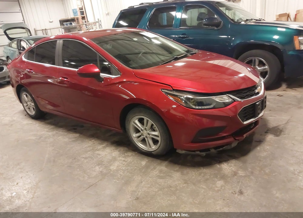 2017 CHEVROLET CRUZE LT AUTO VIN: 1G1BE5SM0H7198257