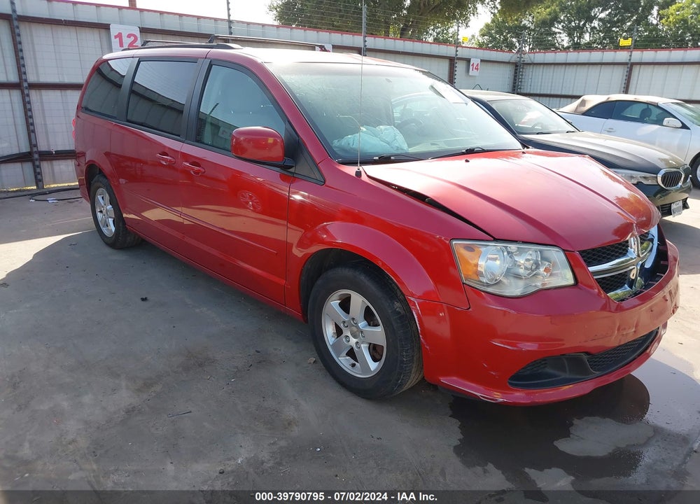 2012 DODGE GRAND CARAVAN SXT VIN: 2C4RDGCG7CR307883