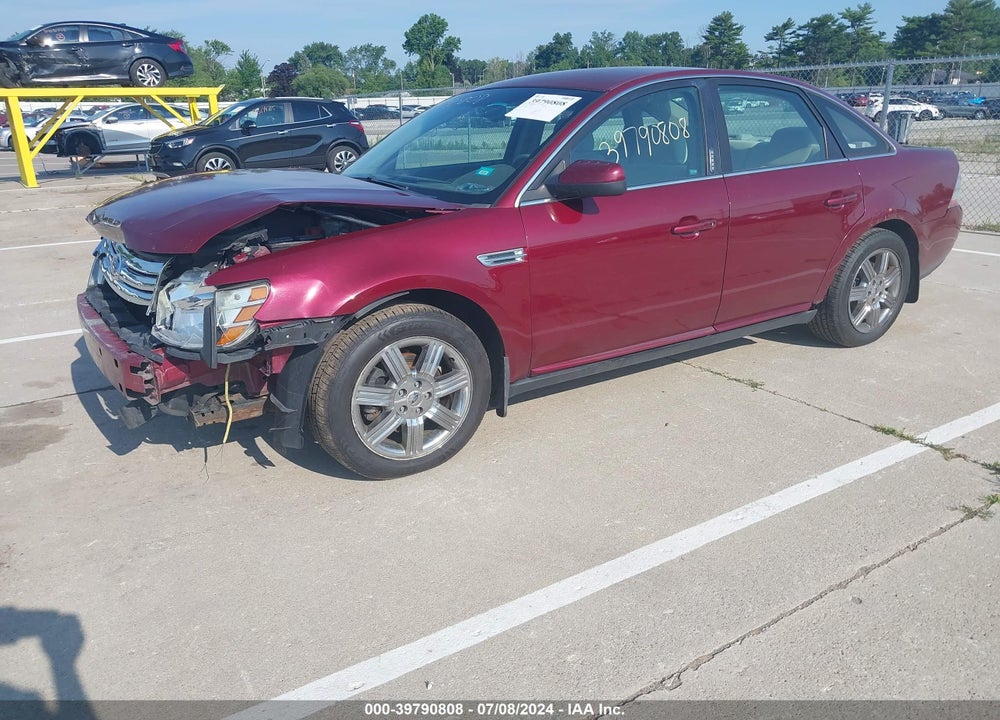 2008 FORD TAURUS SEL VIN: 1FAHP24W28G130377