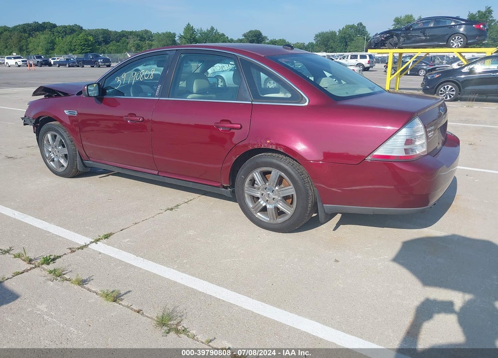 2008 FORD TAURUS SEL VIN: 1FAHP24W28G130377