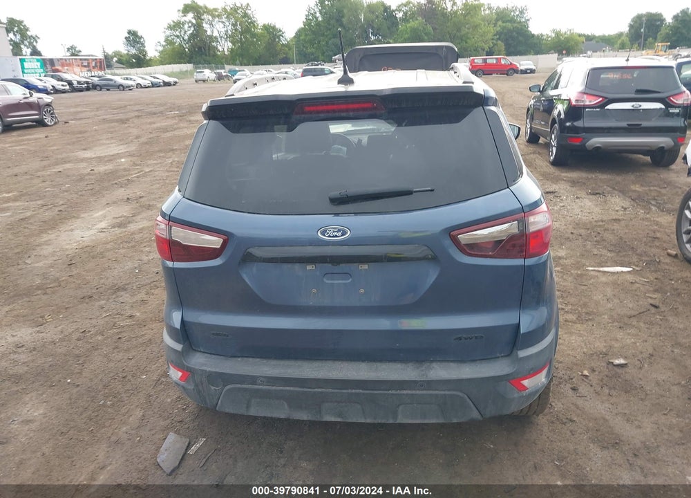 2021 FORD ECOSPORT SES VIN: MAJ6S3JL0MC451129