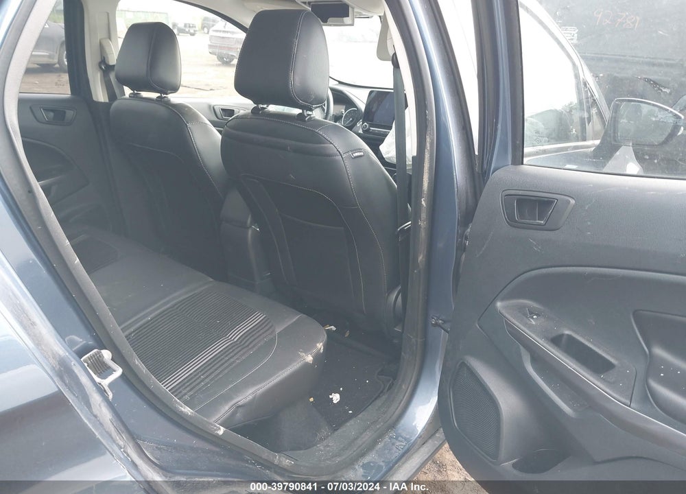 2021 FORD ECOSPORT SES VIN: MAJ6S3JL0MC451129