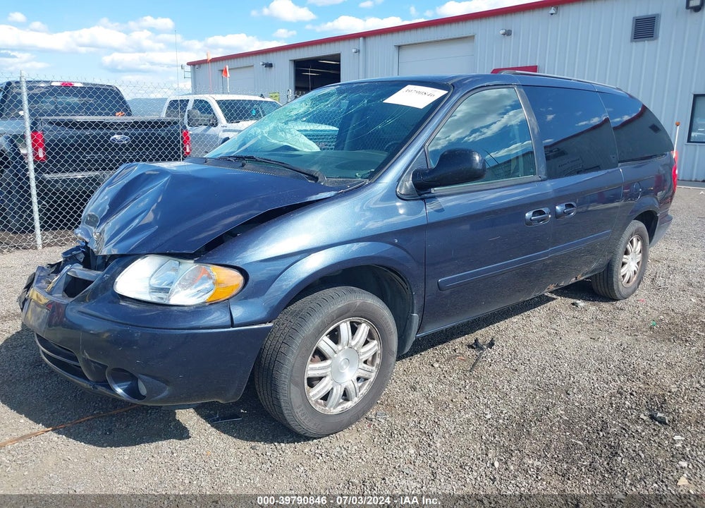 2007 DODGE GRAND CARAVAN SXT VIN: 2D4GP44L27R344339