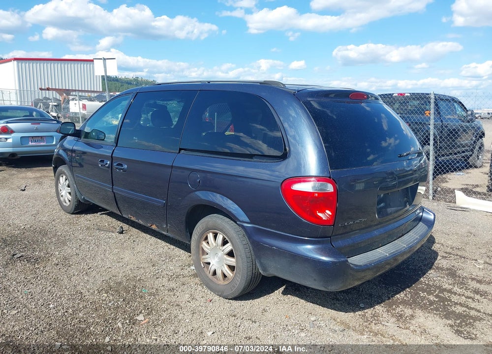 2007 DODGE GRAND CARAVAN SXT VIN: 2D4GP44L27R344339