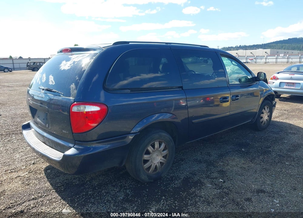 2007 DODGE GRAND CARAVAN SXT VIN: 2D4GP44L27R344339