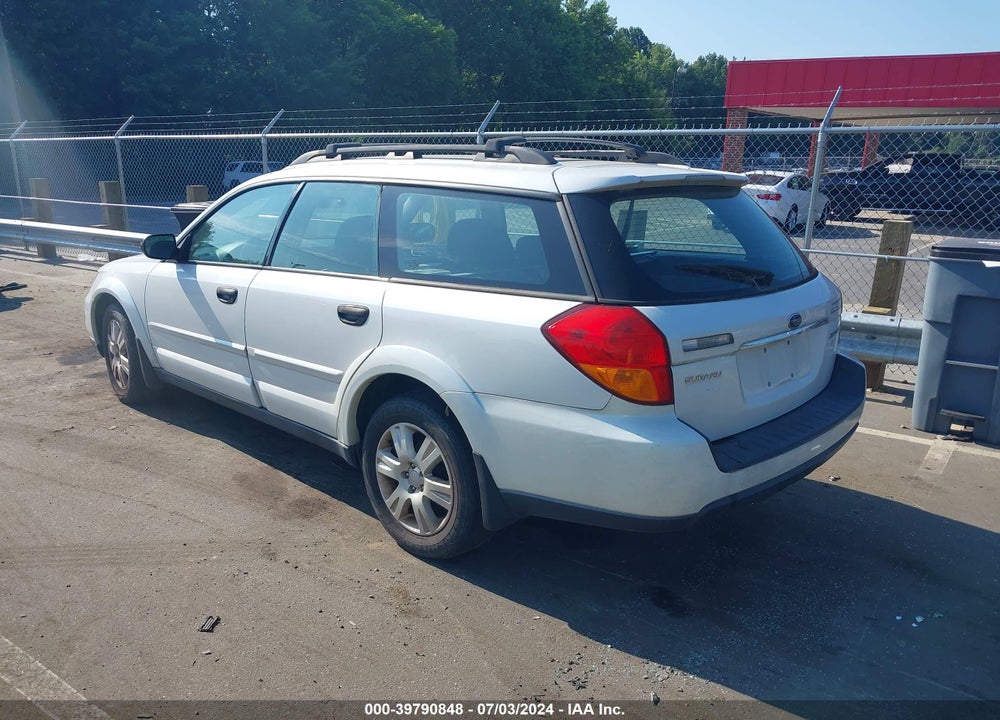 2008 SUBARU OUTBACK VIN: 4S4BP61C587349928