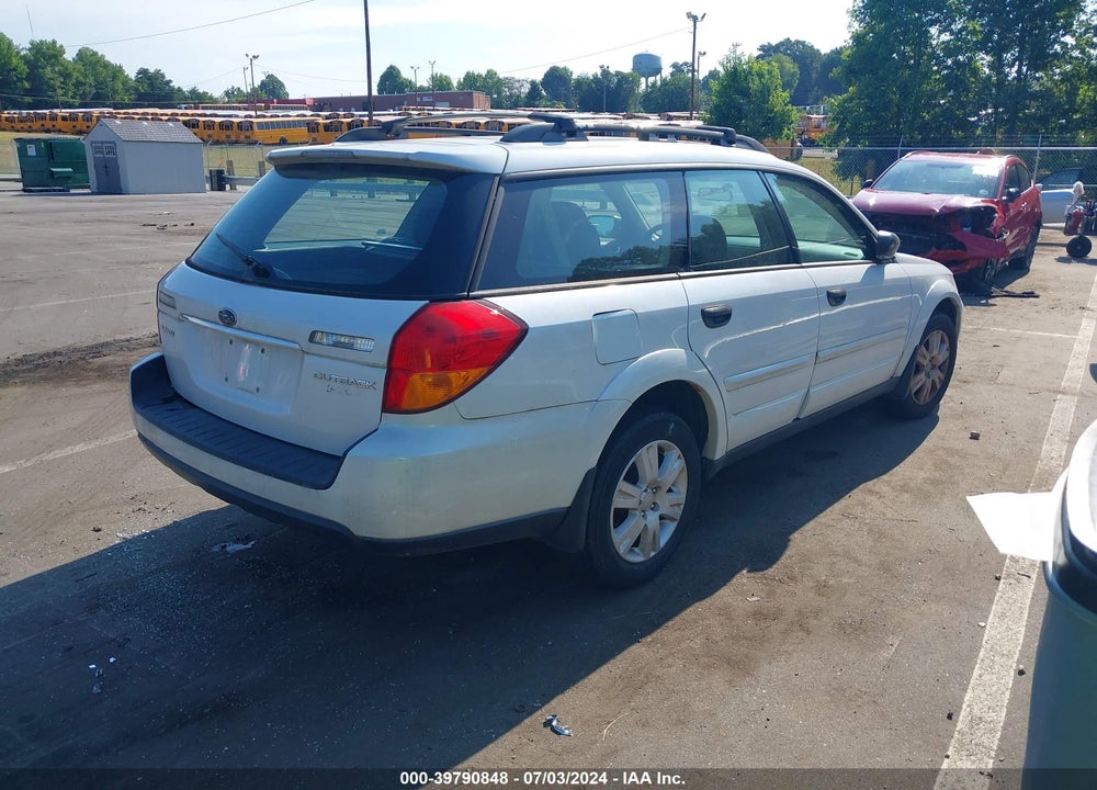 2008 SUBARU OUTBACK VIN: 4S4BP61C587349928
