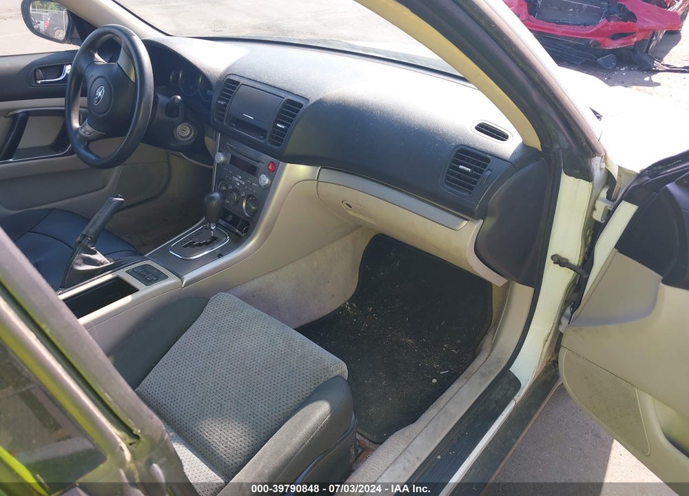 2008 SUBARU OUTBACK VIN: 4S4BP61C587349928