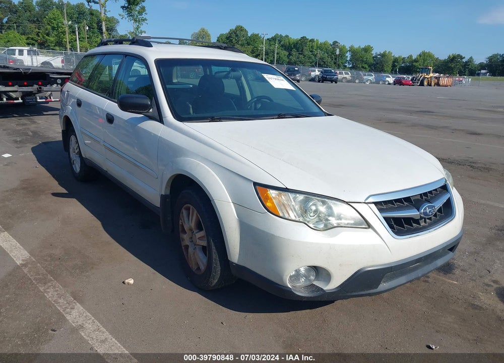 2008 SUBARU OUTBACK VIN: 4S4BP61C587349928