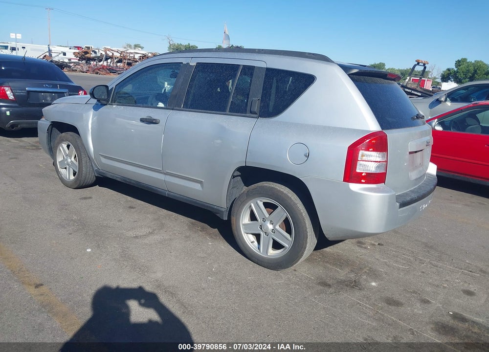 2008 JEEP COMPASS SPORT VIN: 1J8FT47W98D697264