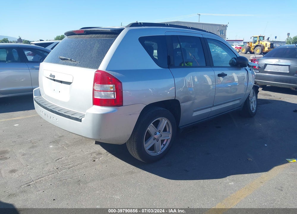 2008 JEEP COMPASS SPORT VIN: 1J8FT47W98D697264