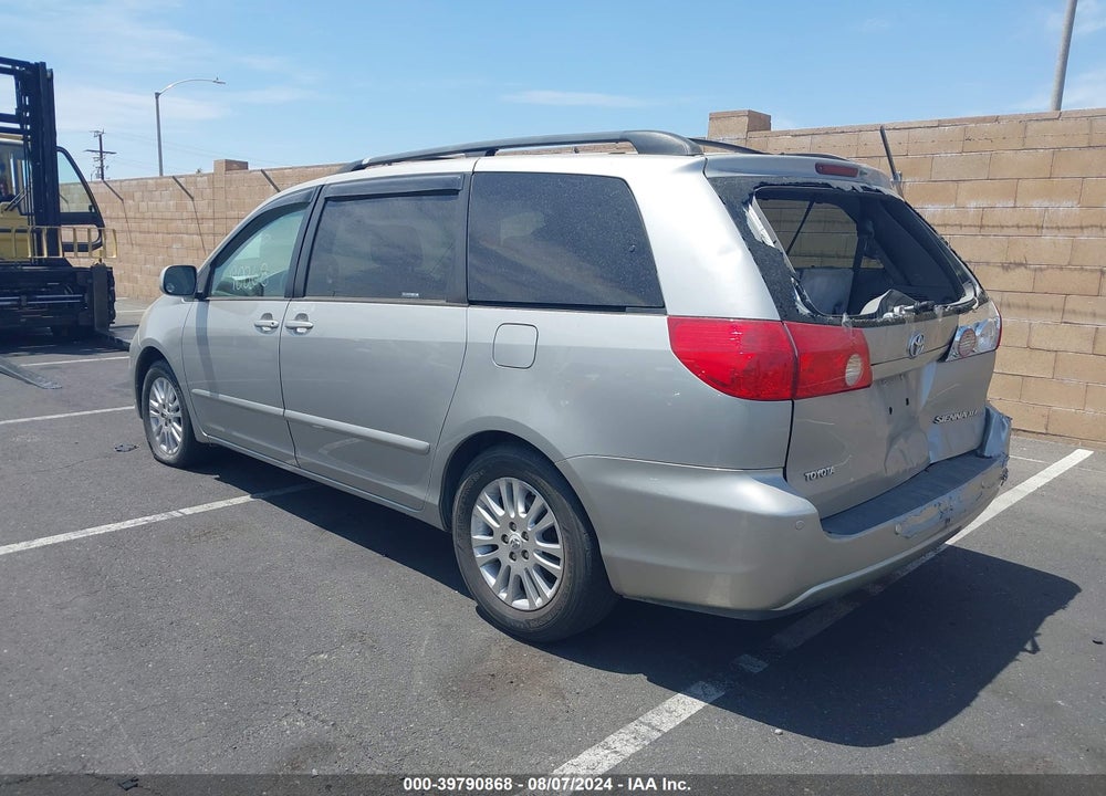 2008 TOYOTA SIENNA XLE VIN: 5TDZK22C68S141605