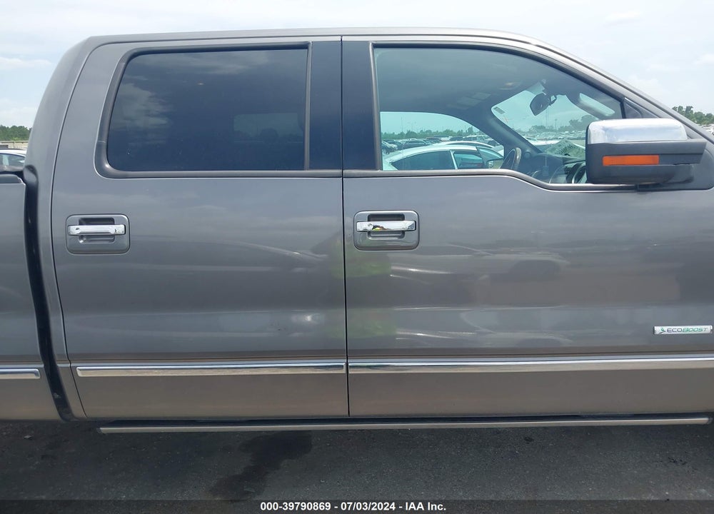 2013 FORD F-150 PLATINUM VIN: 1FTFW1CT6DFC19133