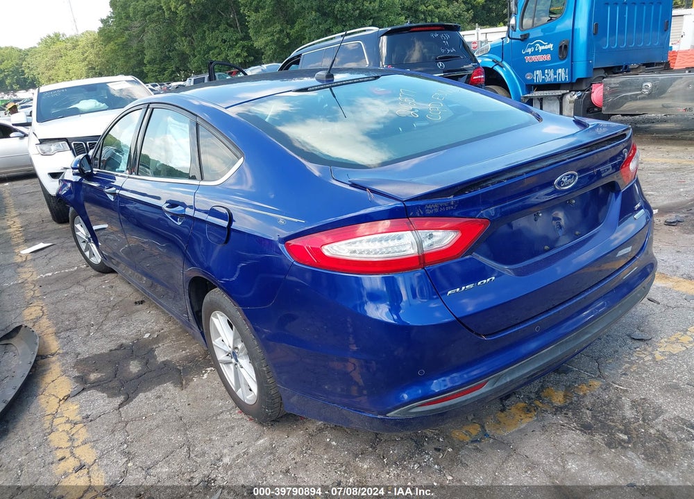 2013 FORD FUSION SE VIN: 3FA6P0HR0DR368294