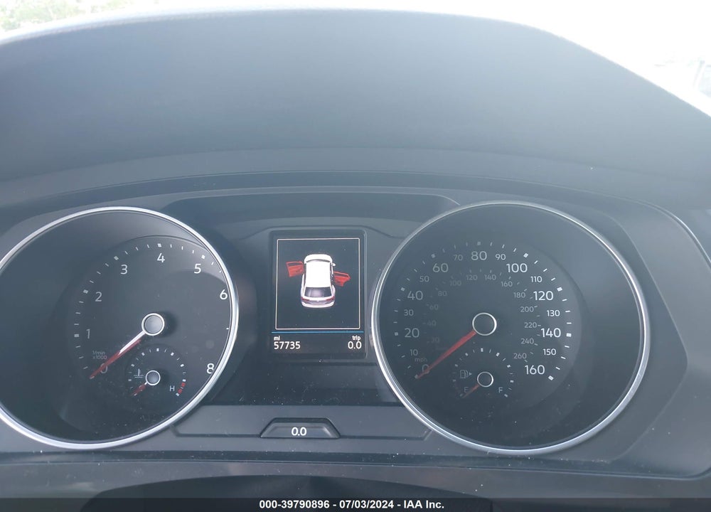 2019 VOLKSWAGEN TIGUAN 2.0T SE/2.0T SEL/2.0T SEL R-LINE/2.0T SEL R-LINE BLACK VIN: 3VV2B7AX5KM043399