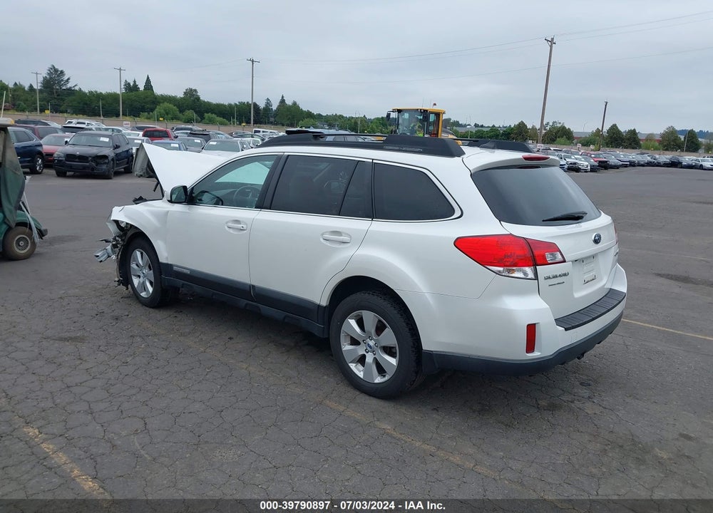 2012 SUBARU OUTBACK 2.5I LIMITED VIN: 4S4BRBKC7C3251713