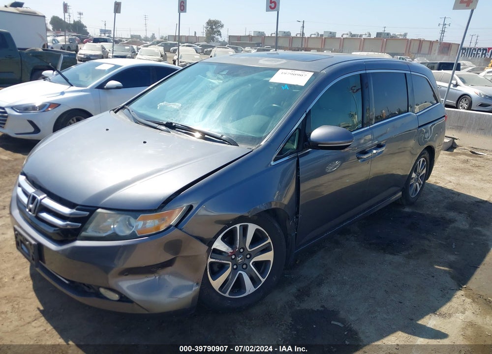 2014 HONDA ODYSSEY TOURING/TOURING ELITE VIN: 5FNRL5H96EB027162
