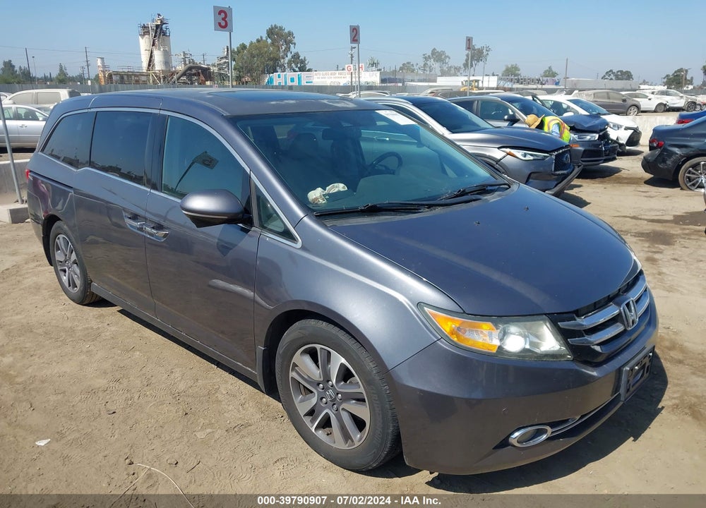 2014 HONDA ODYSSEY TOURING/TOURING ELITE VIN: 5FNRL5H96EB027162