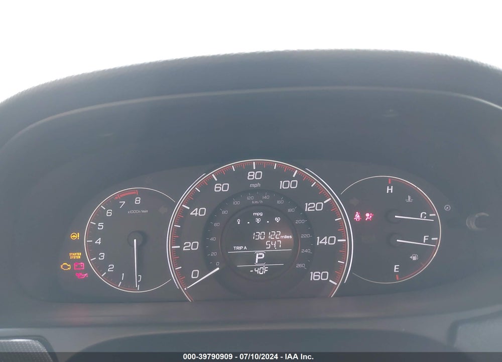 2013 HONDA ACCORD EX-L V-6 VIN: 1HGCT2B89DA006450