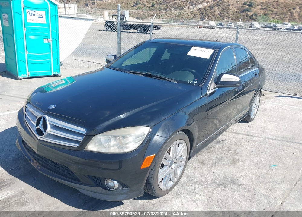 2008 MERCEDES-BENZ C 300 LUXURY/SPORT VIN: WDDGF54XX8R023882