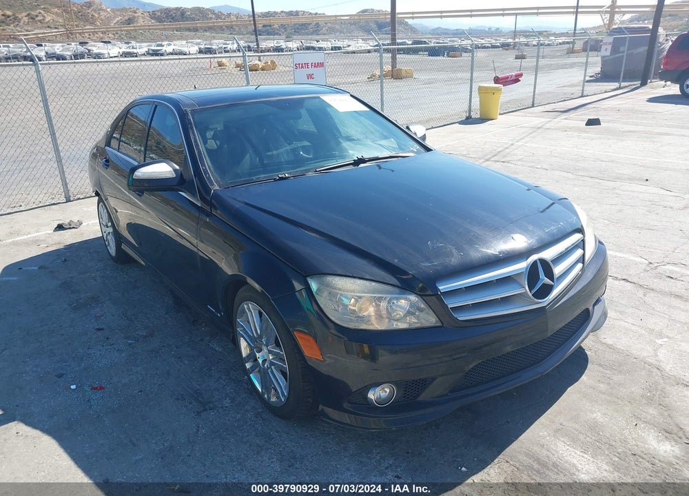 2008 MERCEDES-BENZ C 300 LUXURY/SPORT VIN: WDDGF54XX8R023882