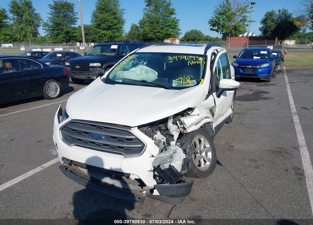2018 FORD ECOSPORT SE VIN: MAJ6P1UL6JC236870
