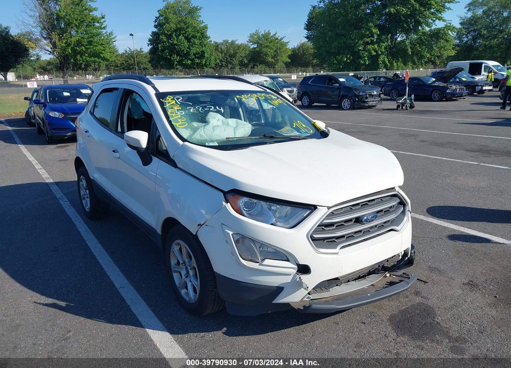 2018 FORD ECOSPORT SE VIN: MAJ6P1UL6JC236870