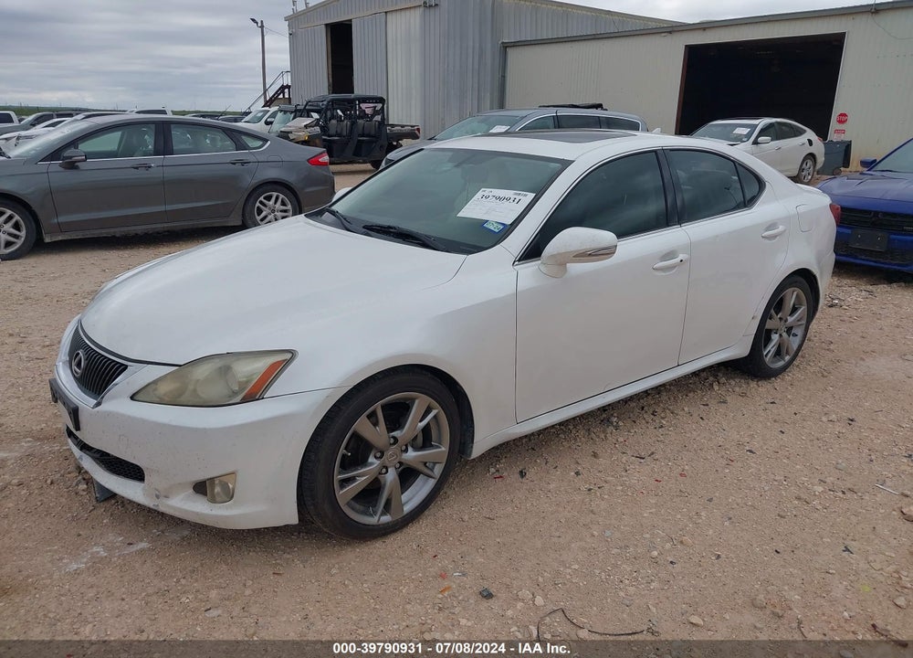 2010 LEXUS IS 250 VIN: JTHBF5C26A5115352