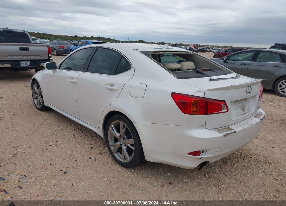 2010 LEXUS IS 250 VIN: JTHBF5C26A5115352