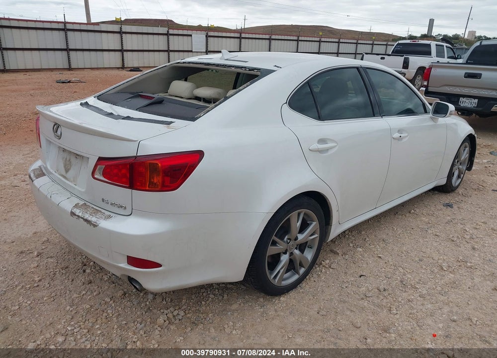 2010 LEXUS IS 250 VIN: JTHBF5C26A5115352
