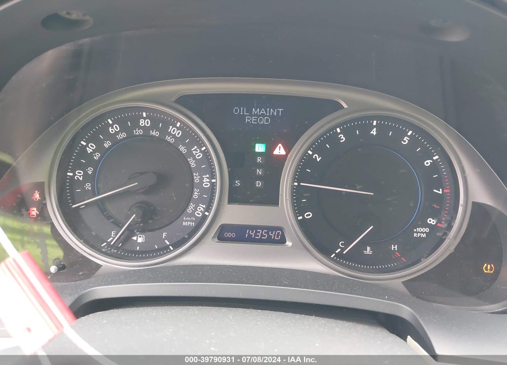 2010 LEXUS IS 250 VIN: JTHBF5C26A5115352