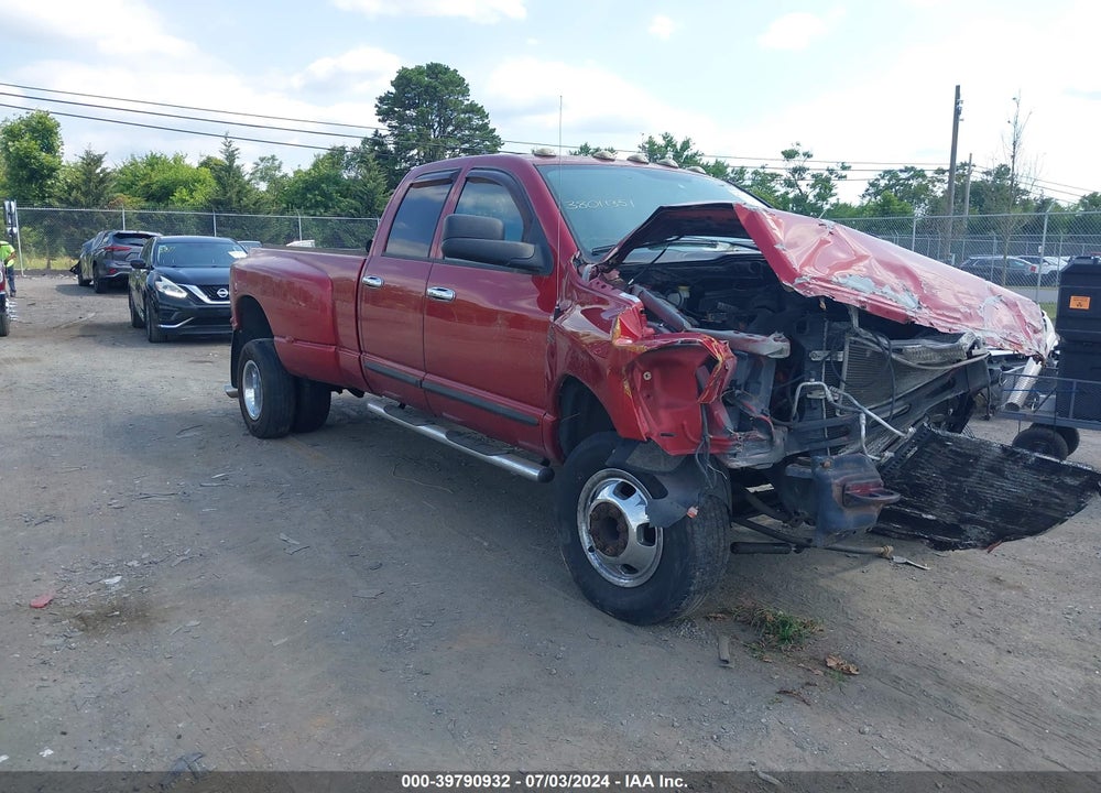 2006 DODGE RAM 3500 SLT/SPORT VIN: 3D7MX48C06G250271